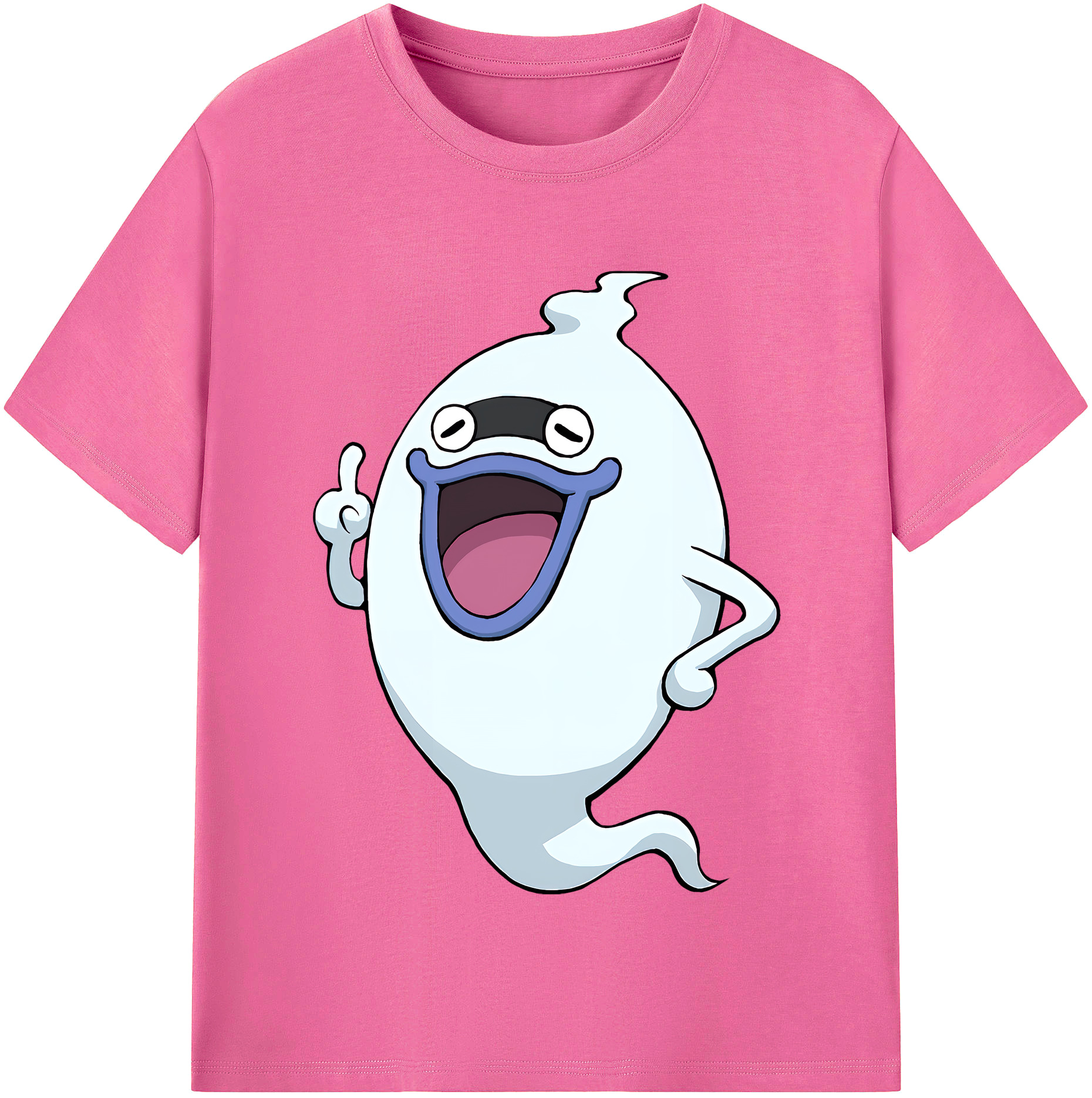 （画像用） 妖怪ウォッチ Yo-kai Watch レディースカジュアルプリントTシャツ（綿100％）